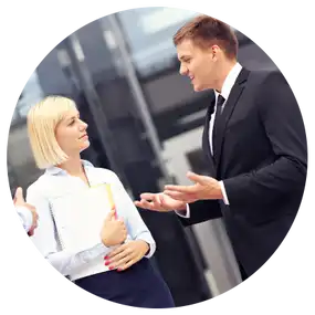Business with field staff